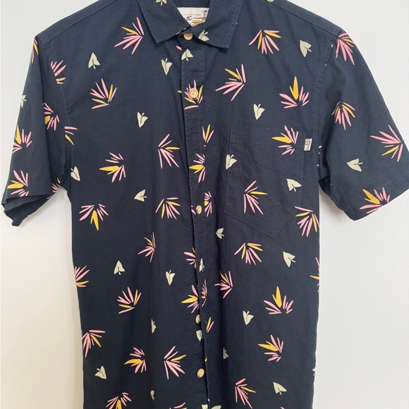 Roberta Oaks Black Casual Button Down Shirt - Picture 1 of 3